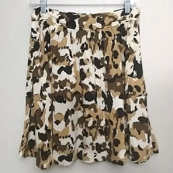 French Connection Camo Skirt w/Pockets - 8‎ - Picture 2 of 8
